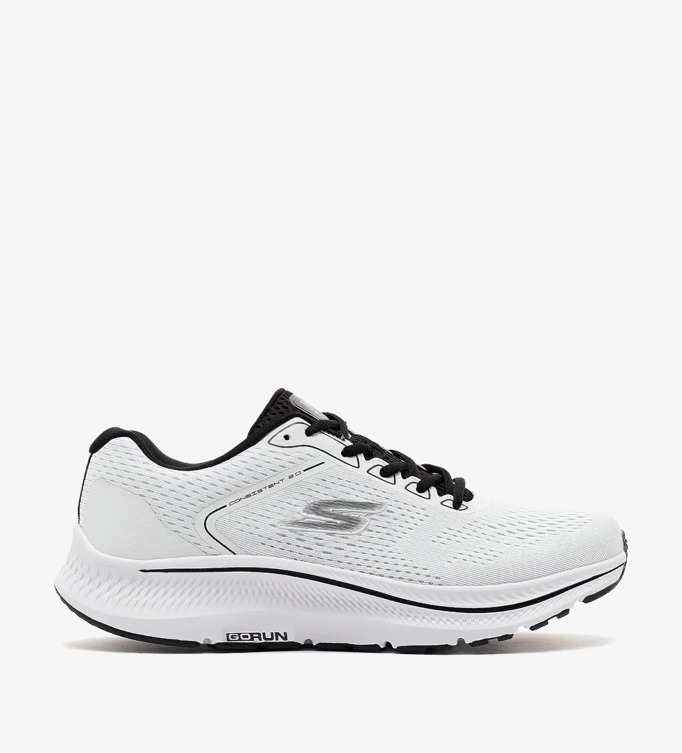 Go Run Consistent 2.0 Erkek Beyaz Koşu Ayakkabısı 220865TK WBK