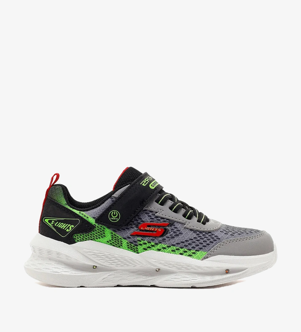 Meteor-Lights 2.0 Çocuk Gri Sneaker Ayakkabı 401490L GYBK