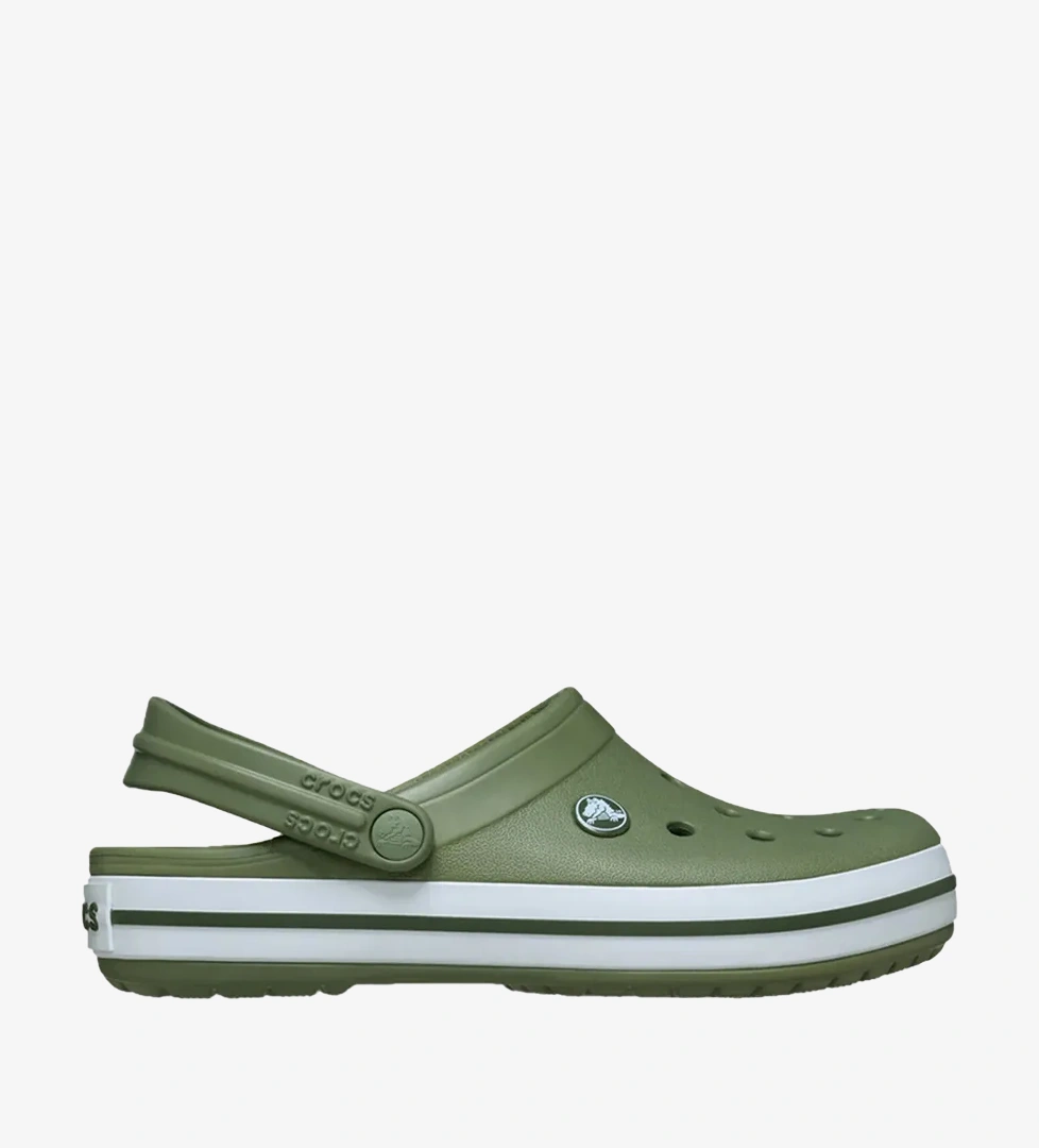 Crocband Erkek Yeşil Günlük Stil Terlik 11016_3BX