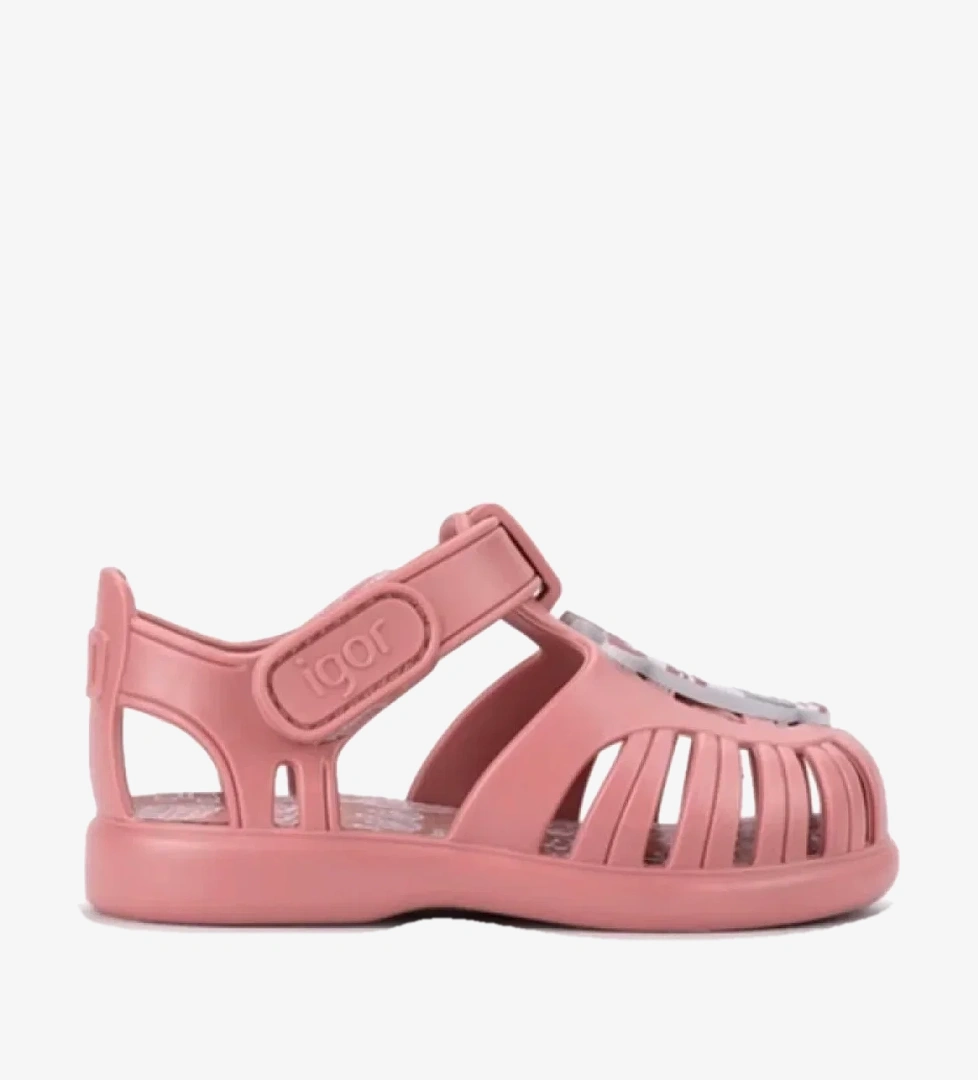 Tobby Zebra Çocuk Pembe Günlük Stil Sandalet S10373-383