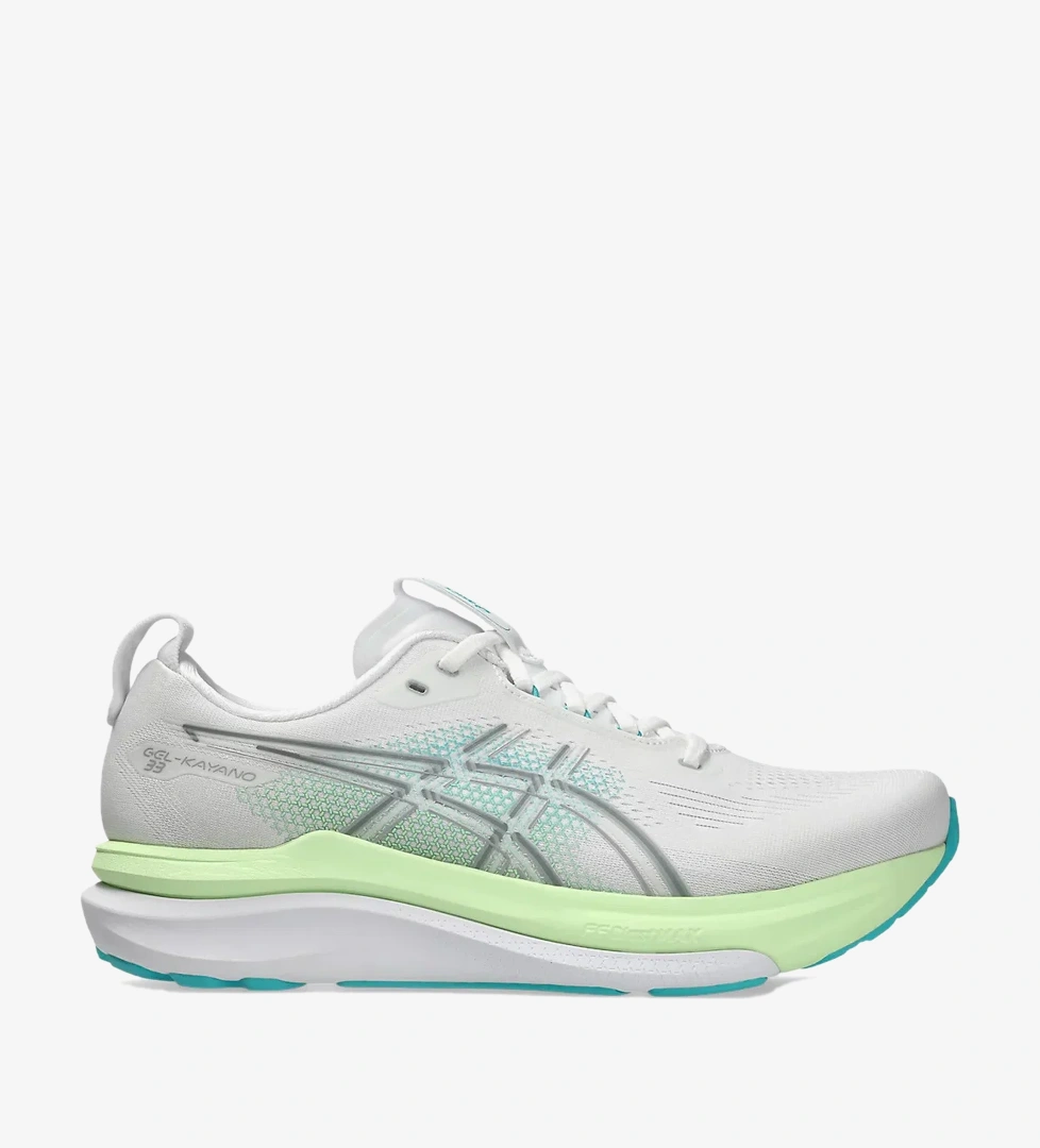 Gel-Kayano 33 Erkek Beyaz Koşu Ayakkabısı 1011C167-100