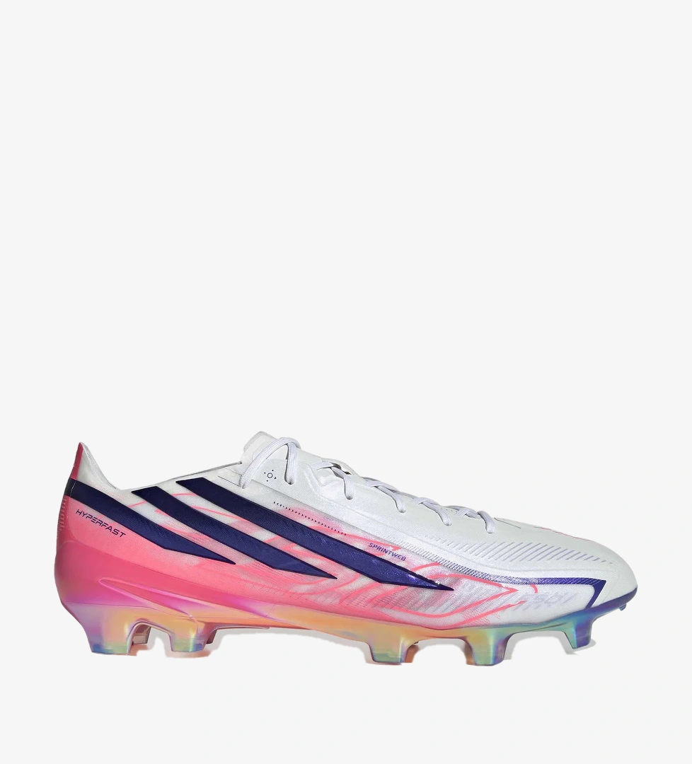 F50 Hyperfast Elite Fg Erkek Beyaz Futbol Krampon KJ3432