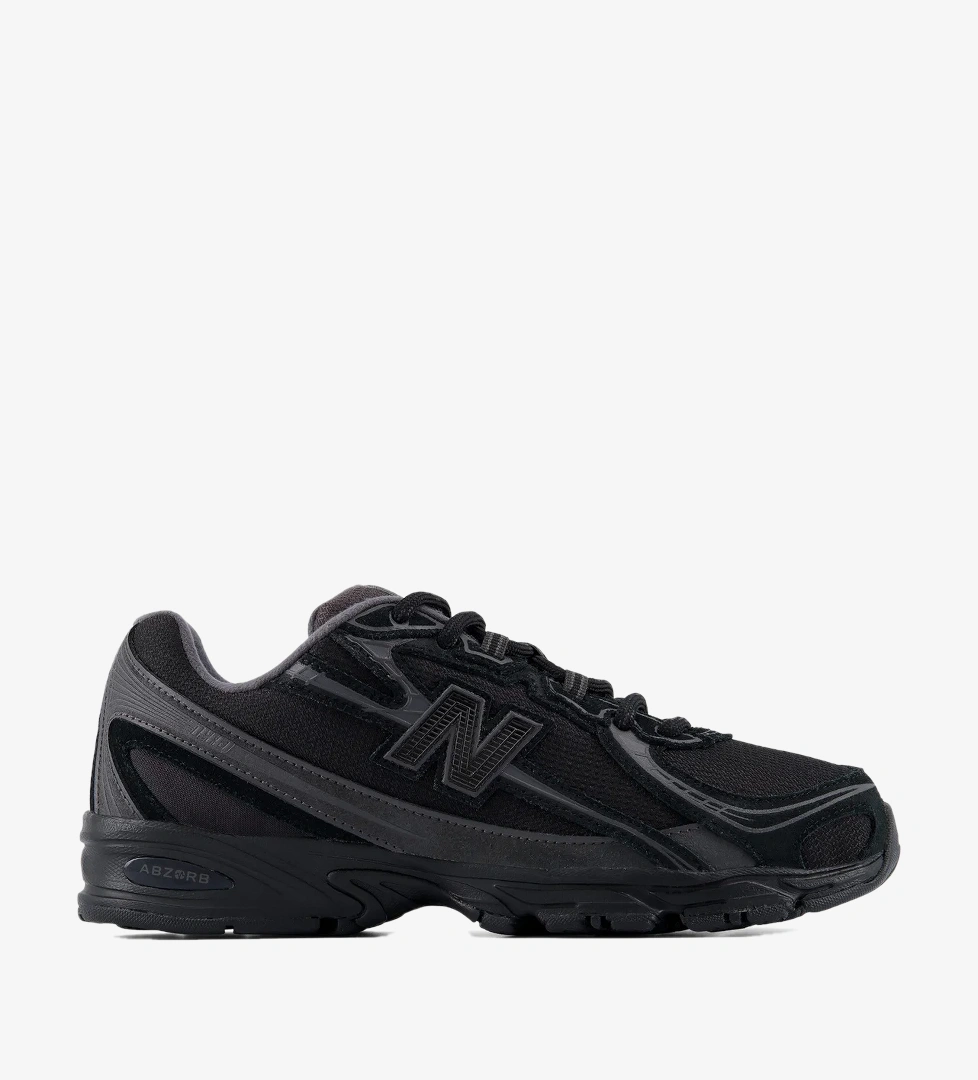 740 Unisex Siyah Sneaker Ayakkabı U7408XH