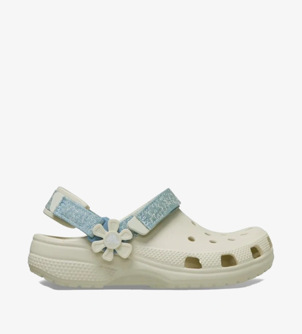Clsc Dnm Flwr Adj BackstrapCgK Çocuk Sandalet