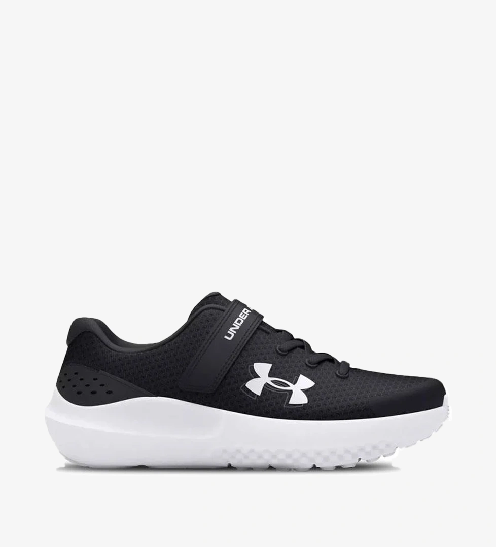 Under Armour Siyah Under Armour Ua Bps Çocuk Surge 4 AC Koşu Ayakkabısı