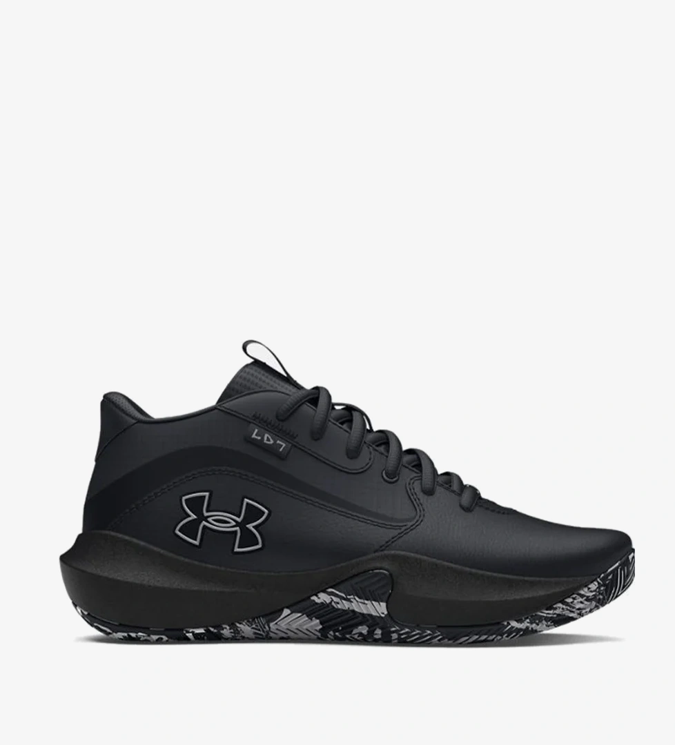 Under Armour Siyah Under Armour Ua Lockdown Çocuk GS 7 Basketbol Ayakkabısı