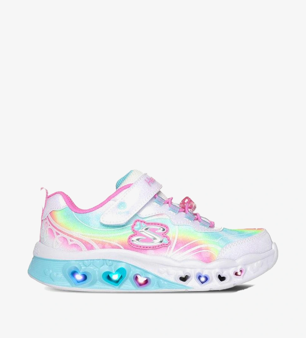 Flutter Heart Lights-Groovy Swirl Çocuk Günlük Ayakkabı