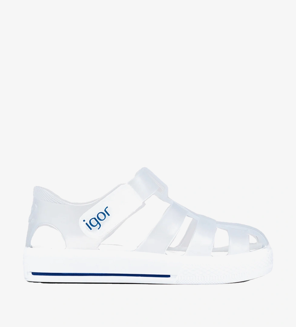 Igor Beyaz Igor Star Unisex Çocuk Sandalet
