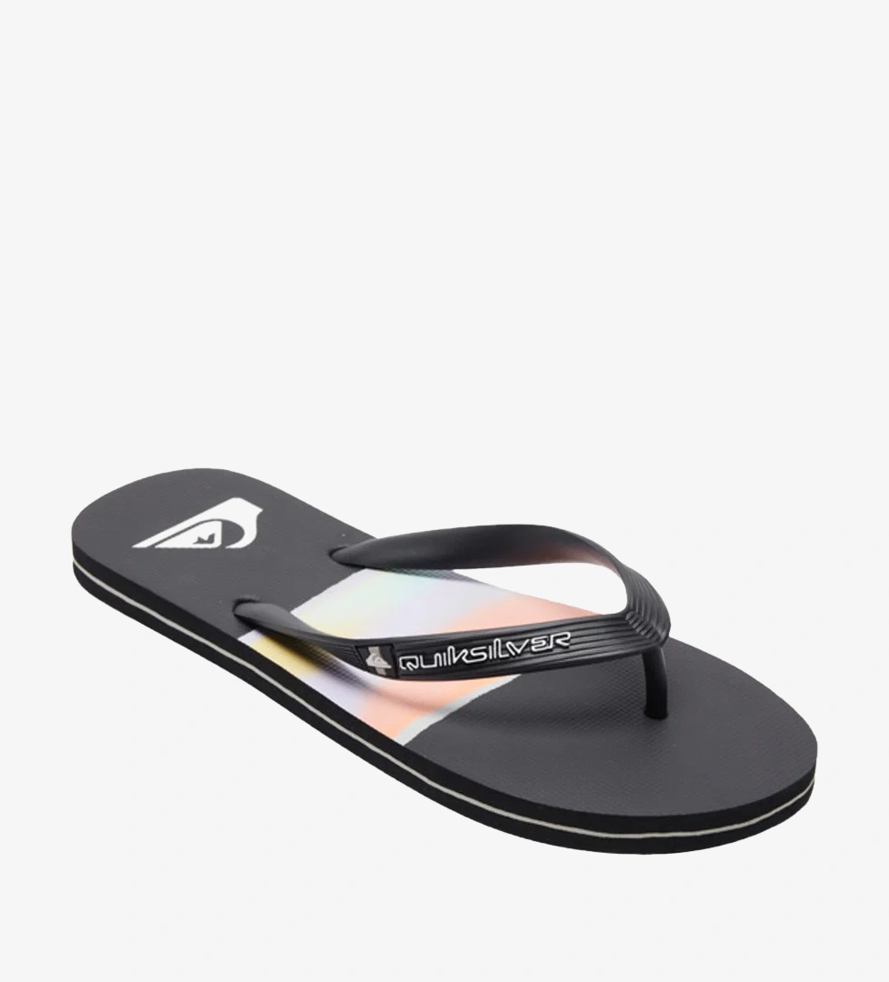 Quiksilver Quiksilver Molokai Airbrushed Erkek Siyah Terlik Spx'da! Siyah - 1. görsel