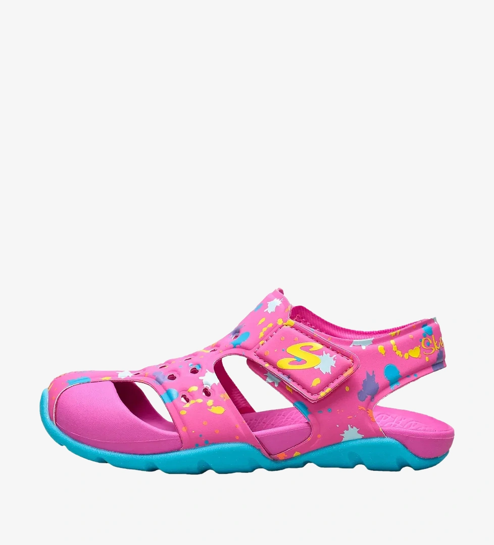 Skechers Pembe Skechers Side