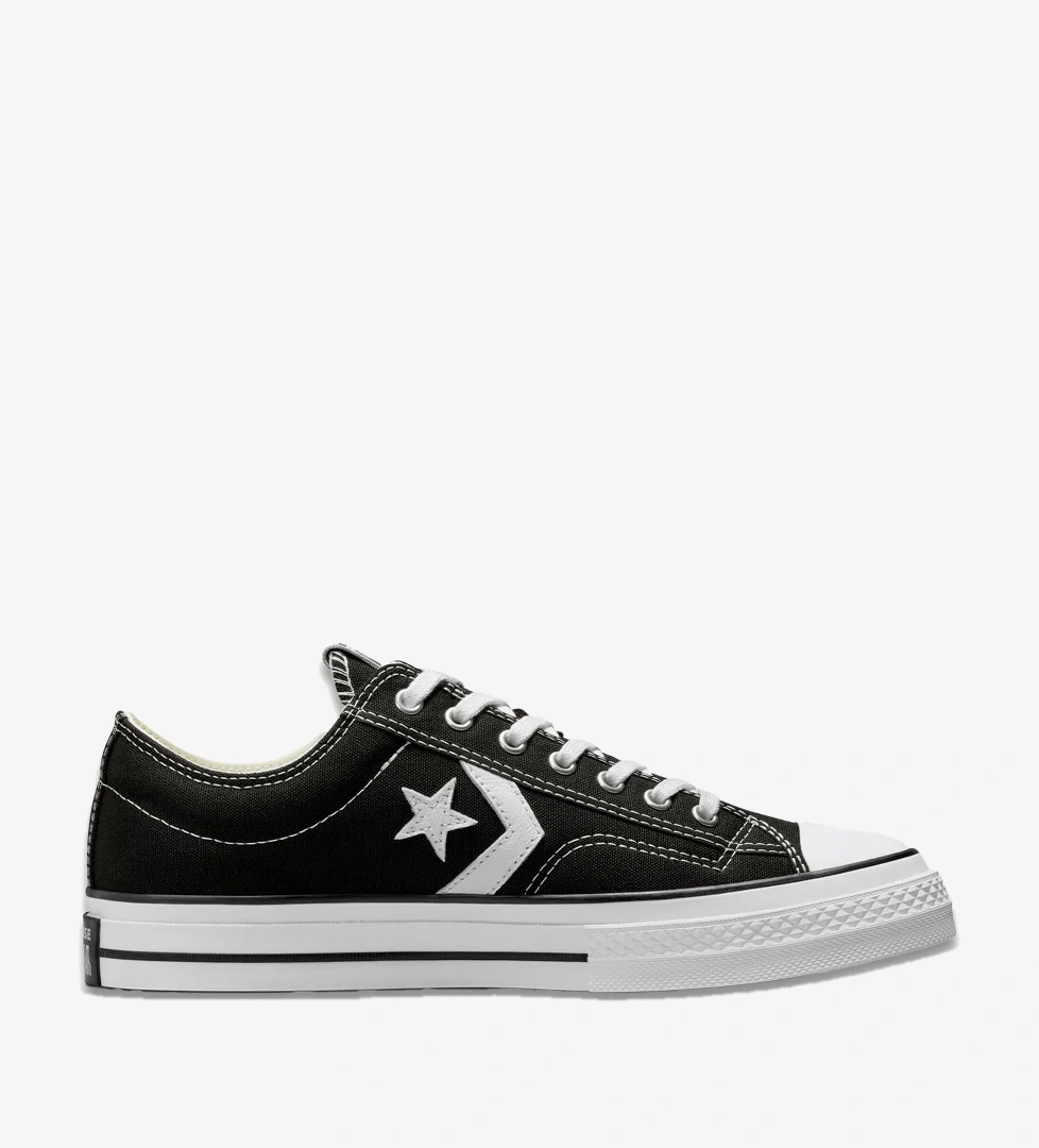 Converse Star Player 76 Premium Canvas Erkek Siyah Günlük Ayakkabı