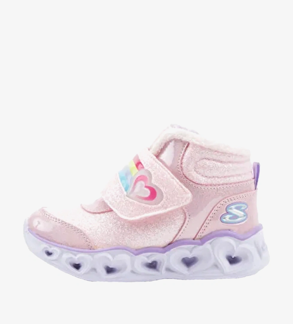 Skechers Pembe Skechers Heart Lights