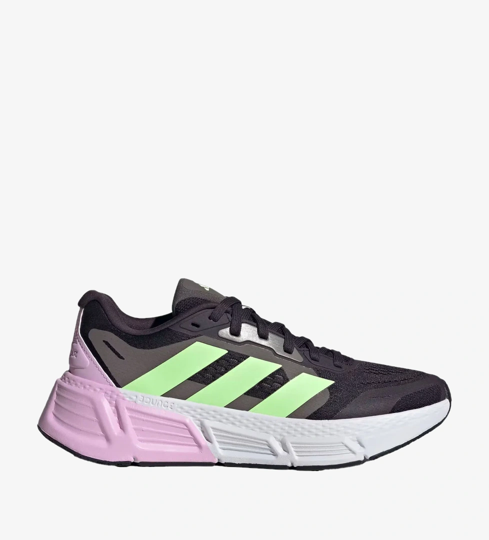 Siyah Adidas Questar 2 Yol Kosusu