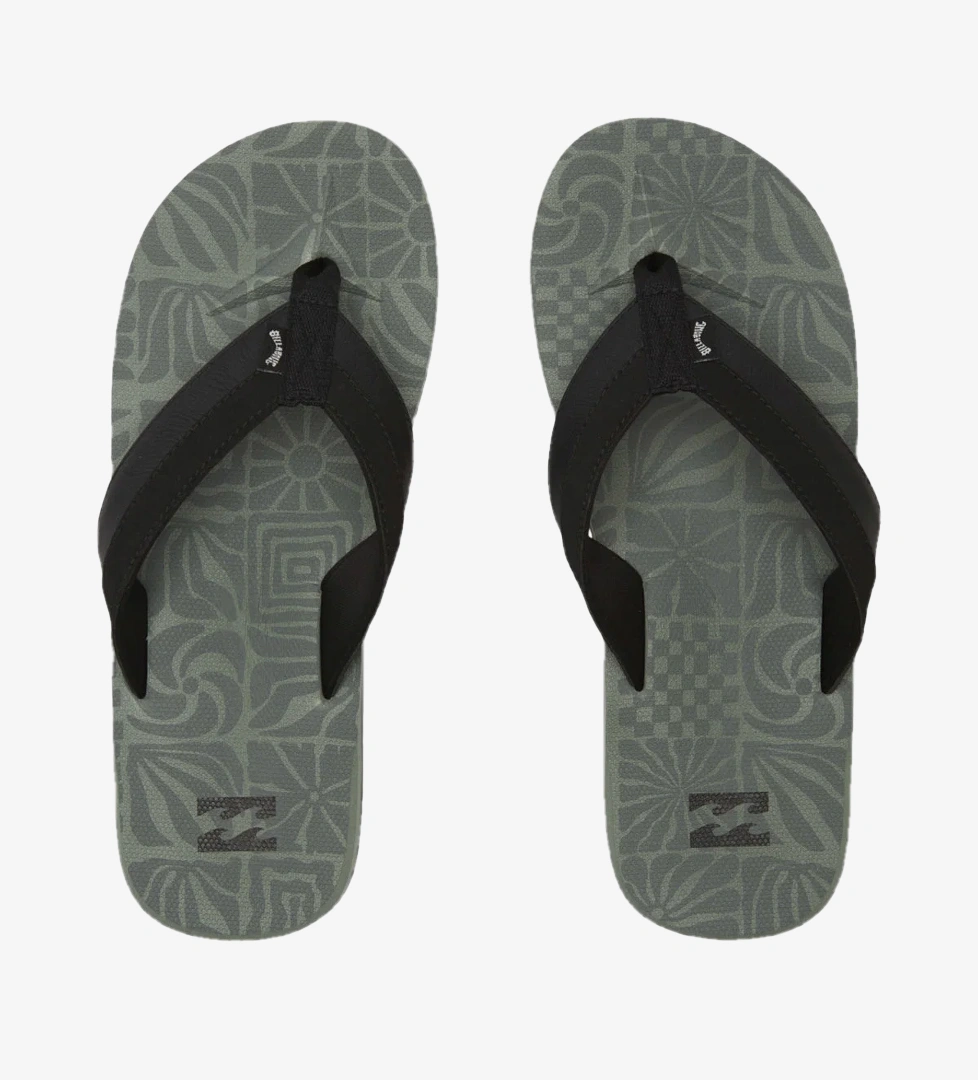 Billabong Billabong Yeşil All Day Impact Print Erkek Terlik Spx'da! Yeşil - 1. görsel