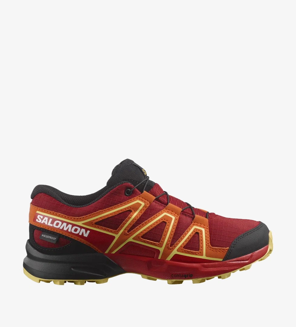 Salomon Red Dahlia Red Orange Sharp Green Salomon Speedcross Climasalomon