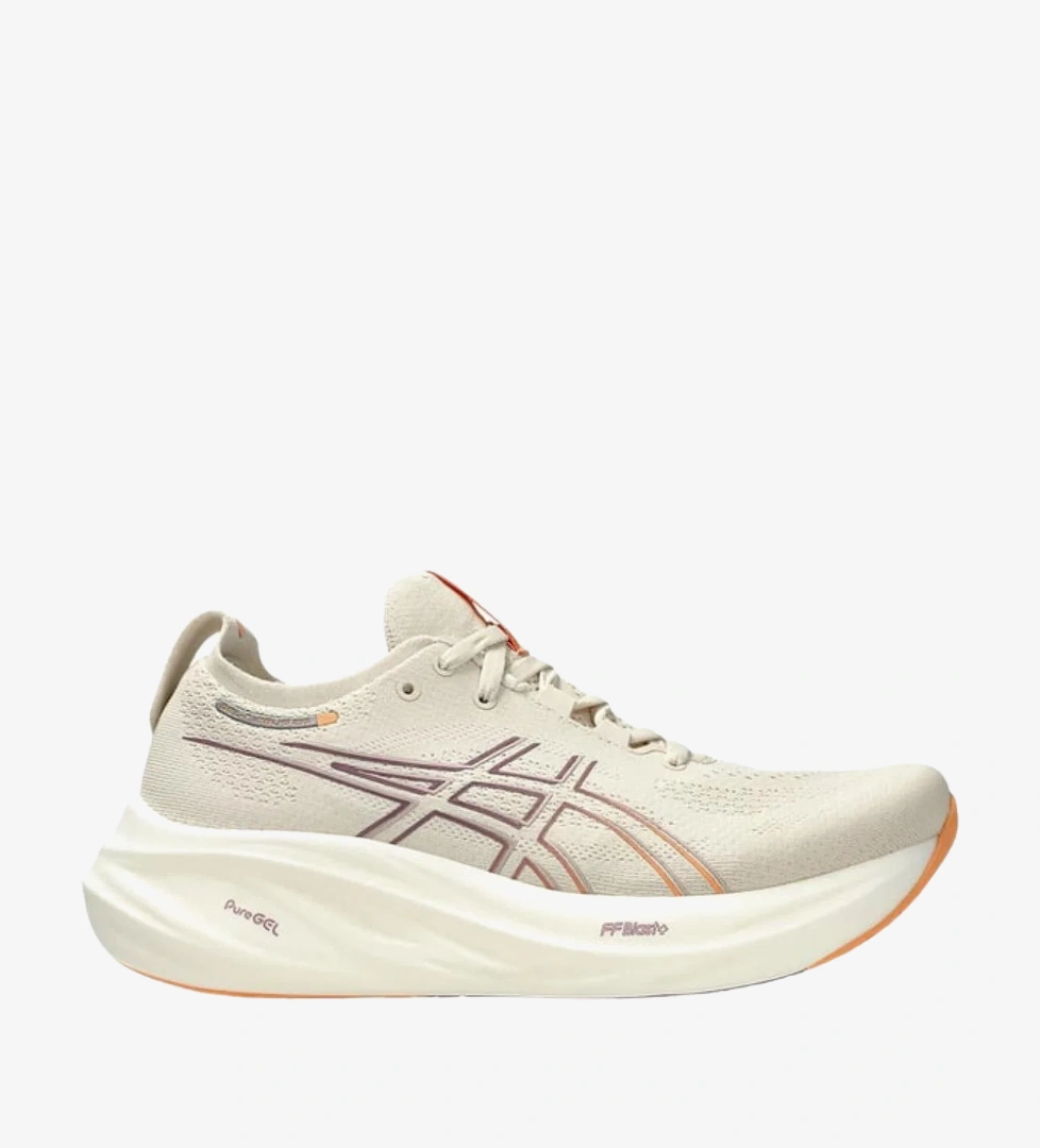 Asics Asics Krem Gel-nimbus 26 Kadın Bej Yol Koşusu Ayakkabısı Spx'da! Krem - 1. görsel
