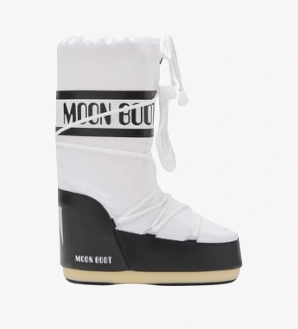 Moon Boot Siyah Moon Boot Icon Nylon