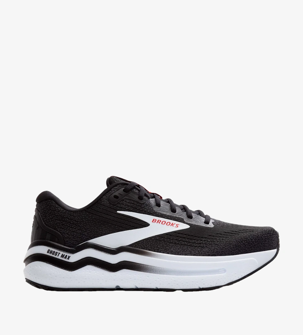 Brooks Ghost Max 2 Erkek Siyah Yol Koşusu Ayakkabısı