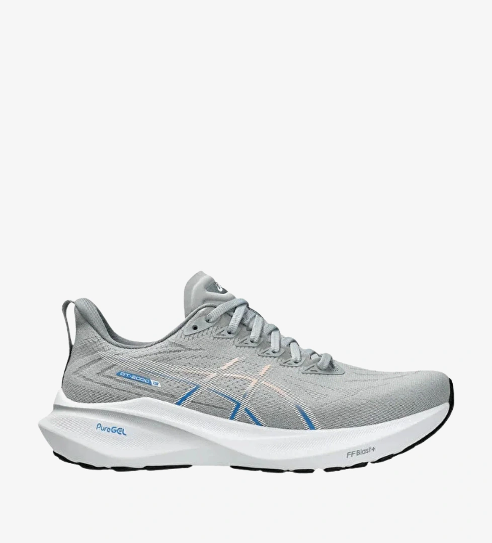 Asics Asics Gri Gt-2000 13 Kadın Yol Koşusu Ayakkabısı Spx'da! Gri - 1. görsel