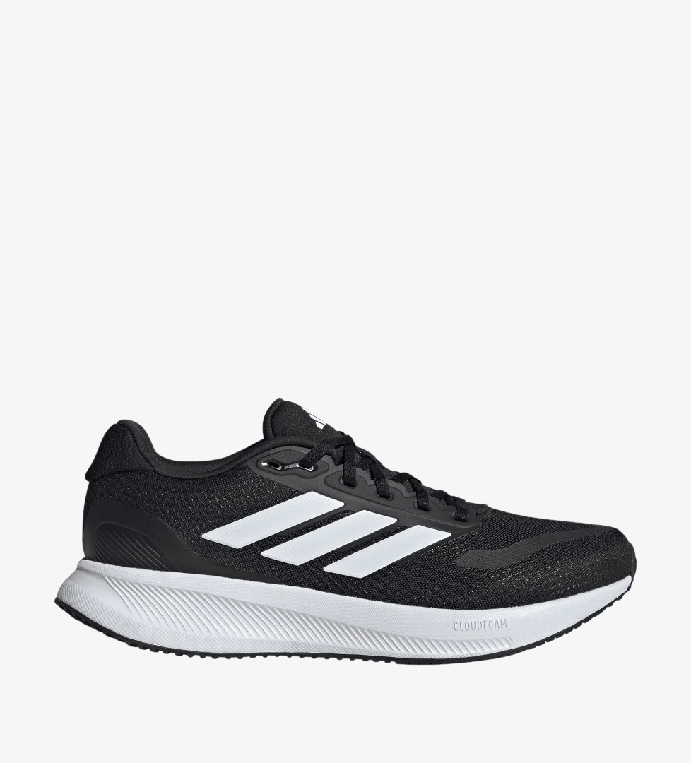 Adidas Runfalcon 5   Erkek Siyah Yol Koşusu Ayakkabısı