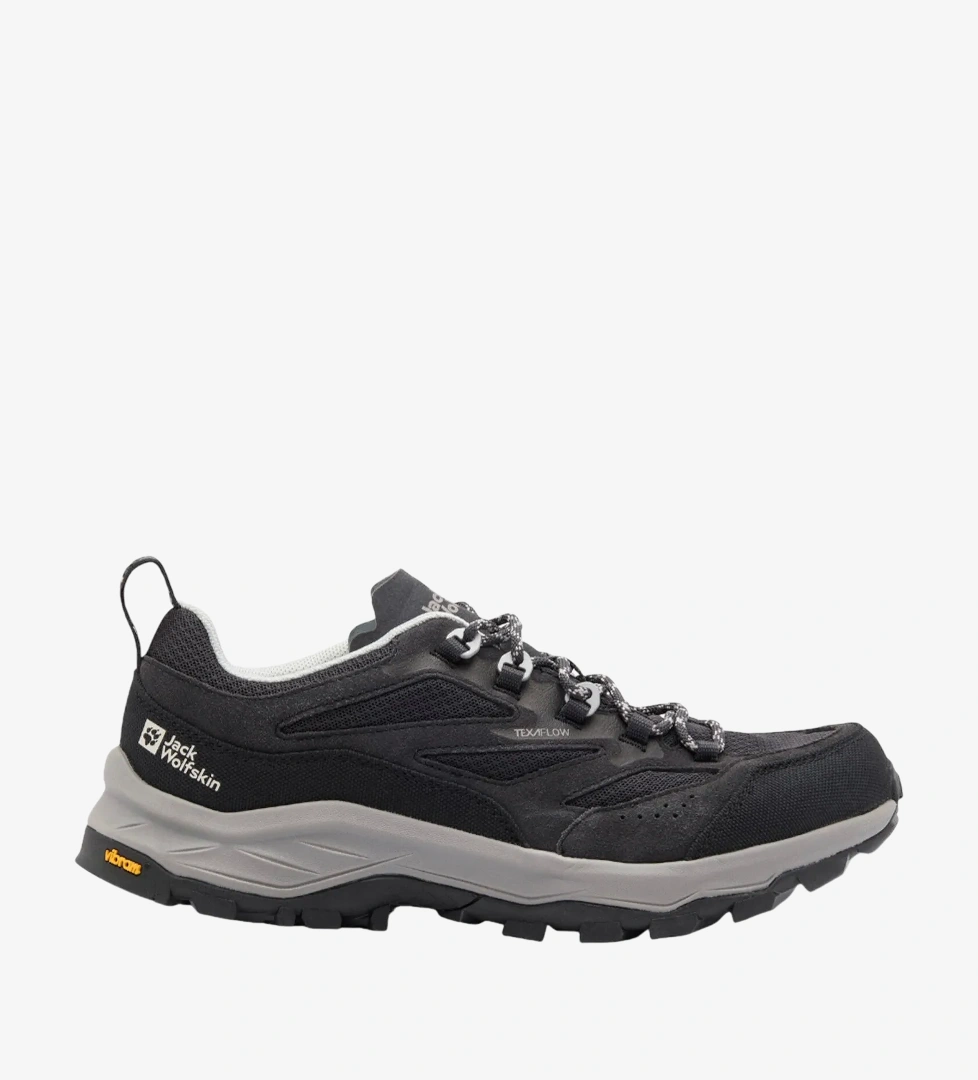 Jack Wolfskin Cyrox Vent Low Erkek Gri Outdoor Ayakkabı