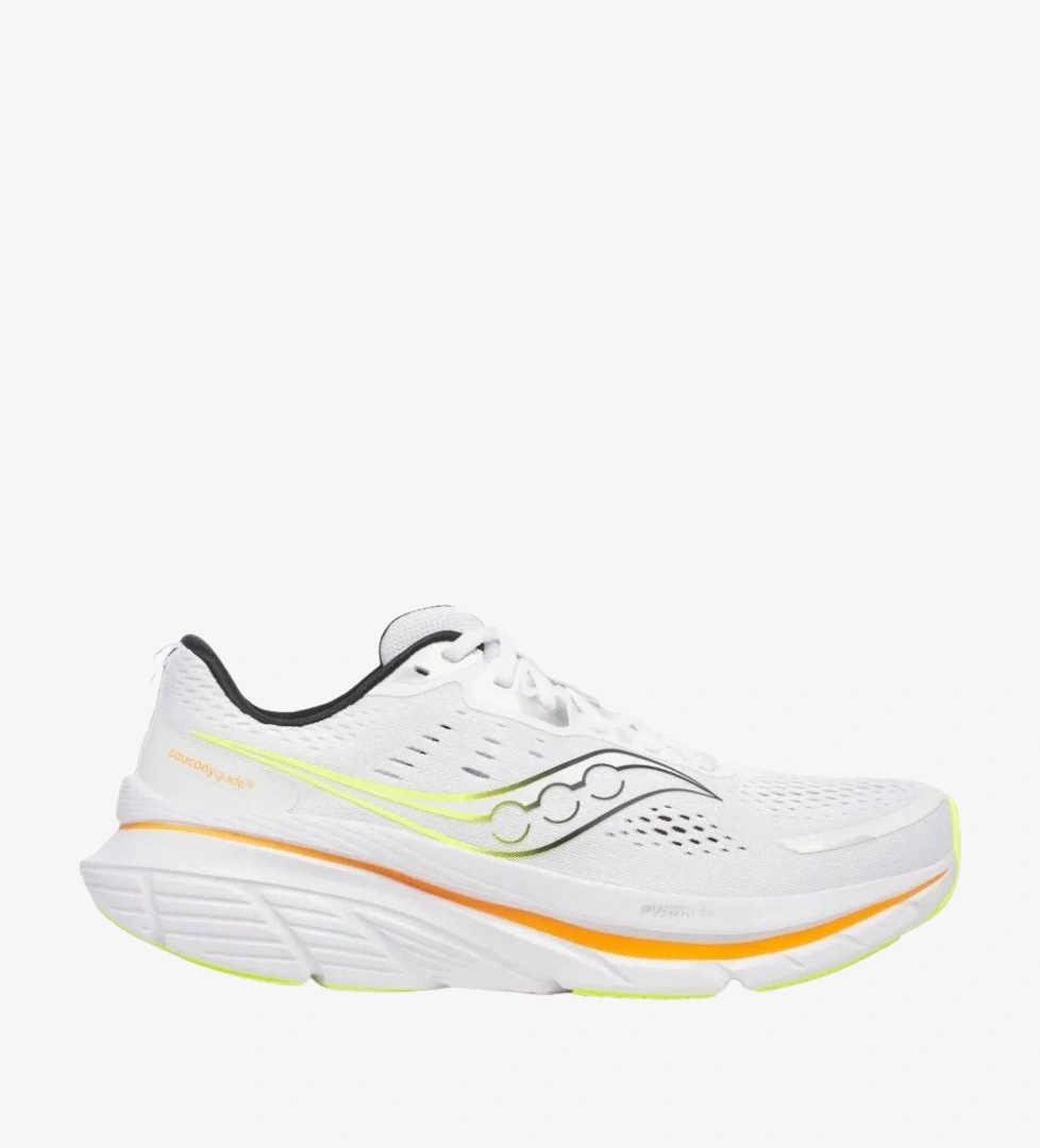 Saucony Saucony Guide 18 Erkek Beyaz Yol Koşusu Ayakkabısı Spx'da! Beyaz - 1. görsel