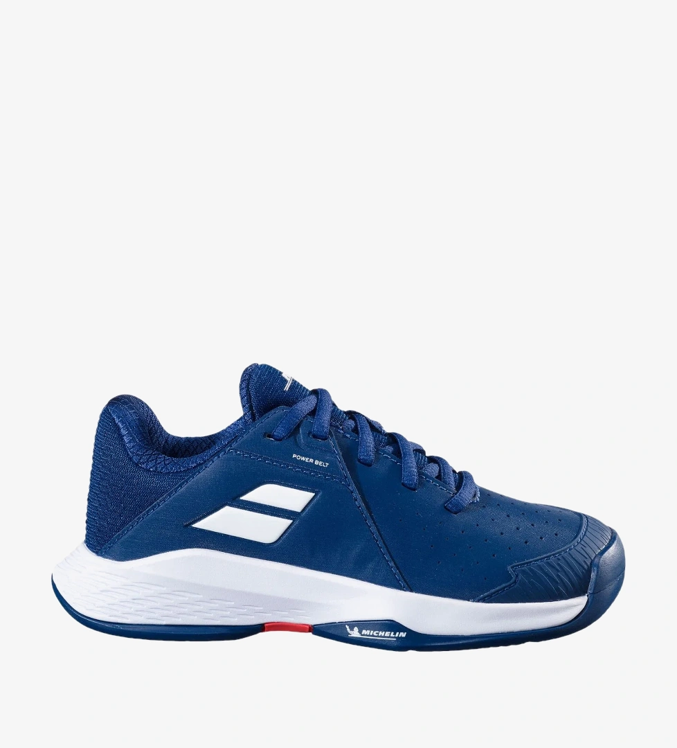 Babolat Mavi Babolat Propulse 3 Junior Ac Boy Erkek Çocuk Tenis Ayakkabısı