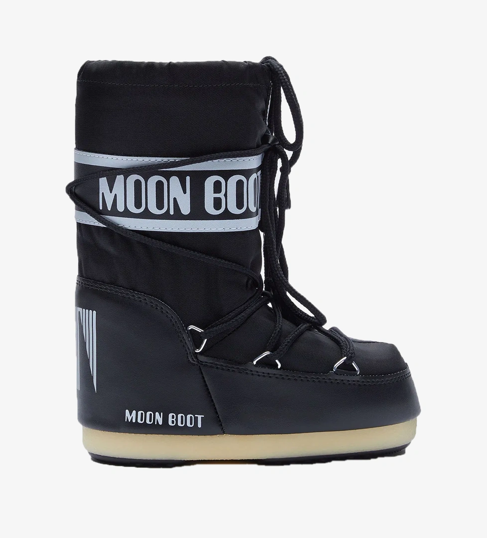 Moon Boot 80d1400440-n001 Moon Boot Nylon Kadın Siyah Kar Botu