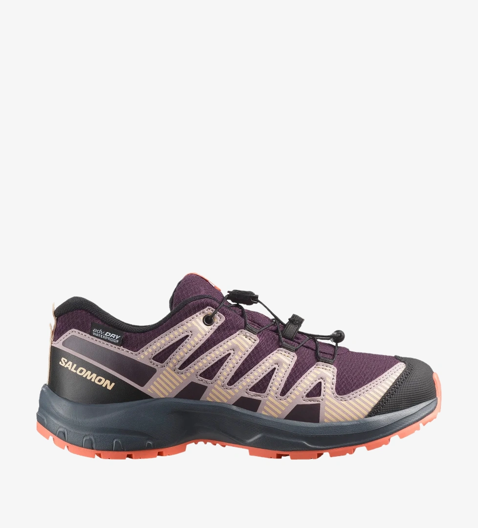 Salomon Xa Pro V8 Waterproof Çocuk Mor Outdoor Ayakkabı