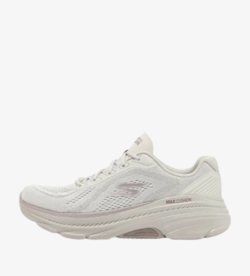 Skechers Max Cushioning Arch Fit 20 Kadın Bej Yol Koşusu Ayakkabısı
