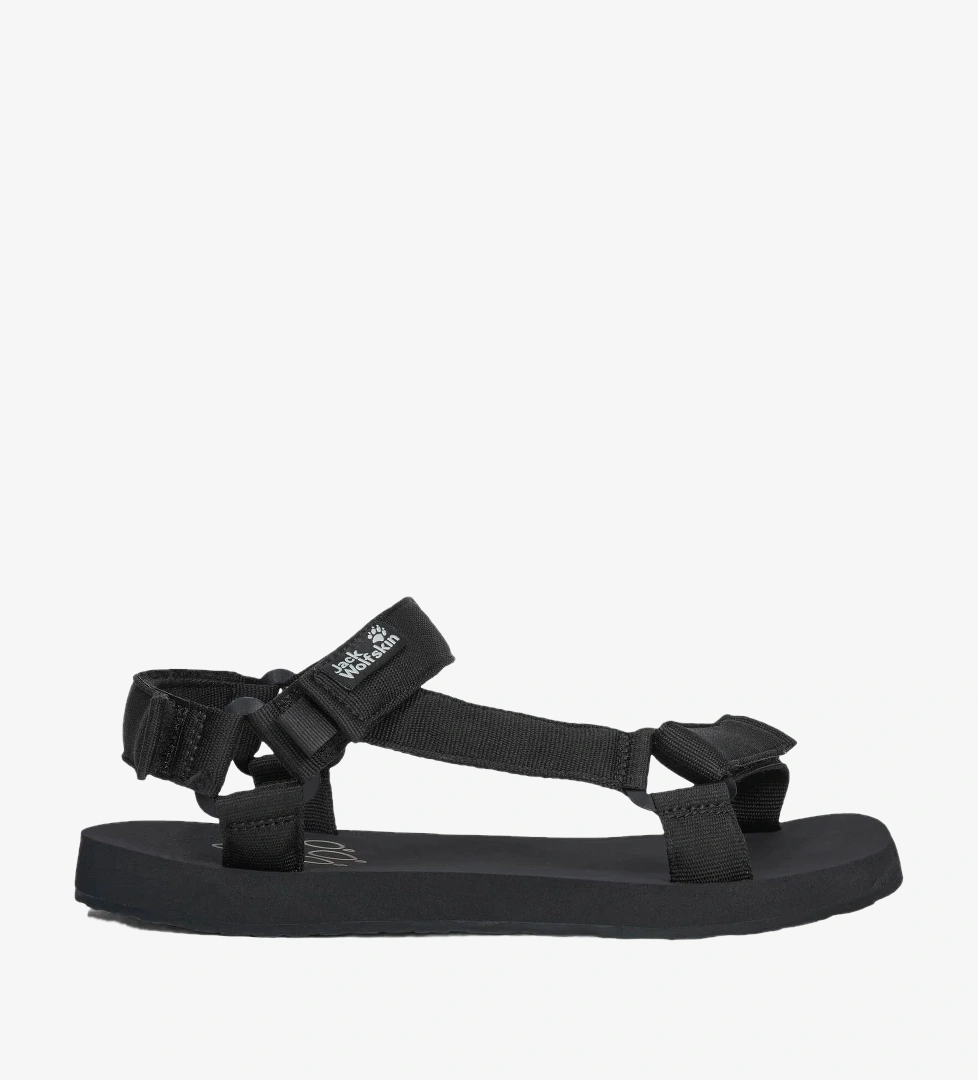 Jack Wolfskin Jack Wolfskin Taiga Sandal Kadın Siyah Sandalet Spx'da! Siyah - 1. görsel