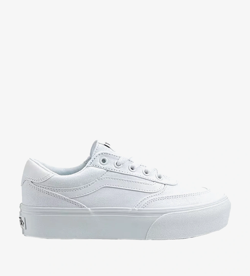 Vans Brooklyn Ls Platform Kadın Beyaz Günlük Ayakkabı
