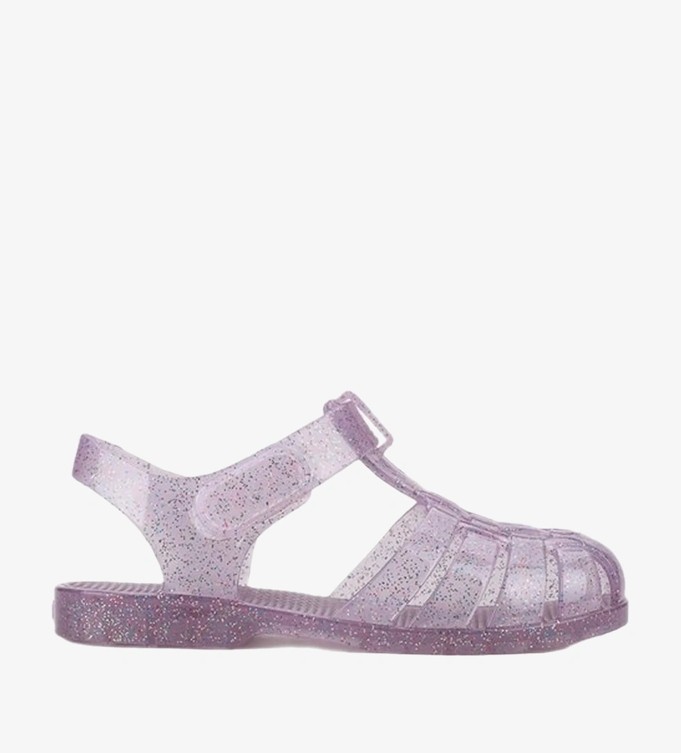 Igor Clasica Cristal Unisex Çocuk Mor Sandalet