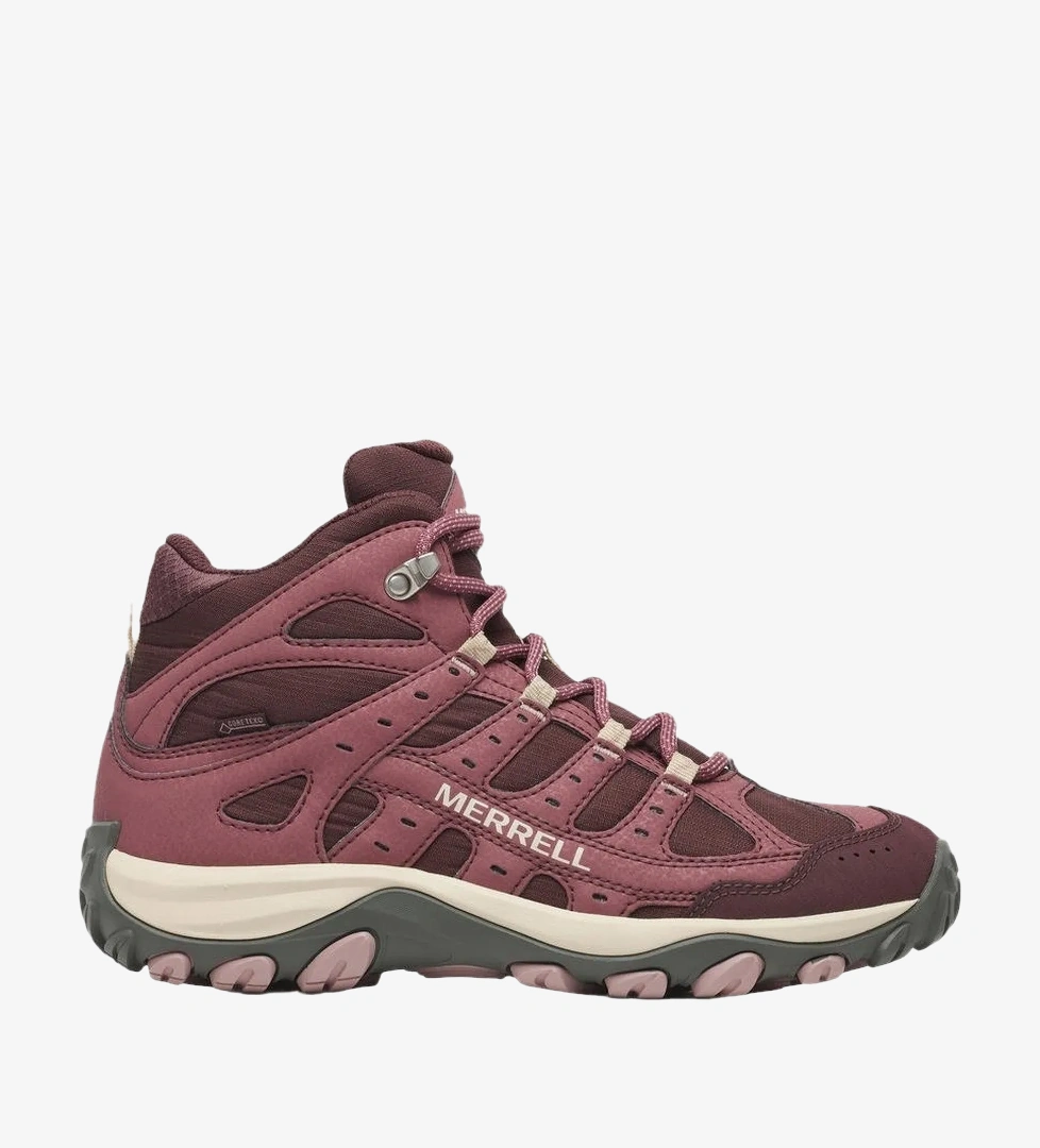 Merrell Accentor 4 Sport Mid Gore-Tex Kadın Kırmızı Bot
