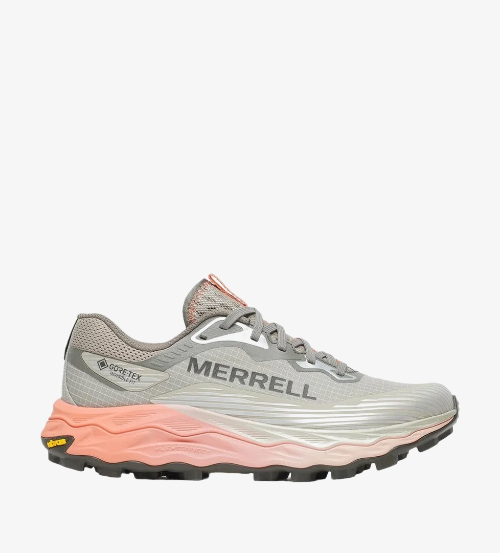 Merrell Agility Peak 6 Gore-Tex Kadın Gri Patika Koşu Ayakkabısı