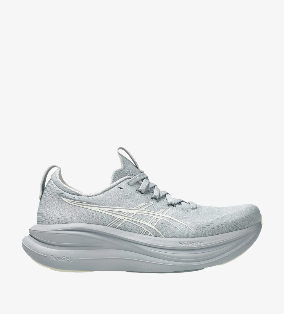 Asics Gel Nimbus 28 Kadın Gri Yol Koşusu Ayakkabısı