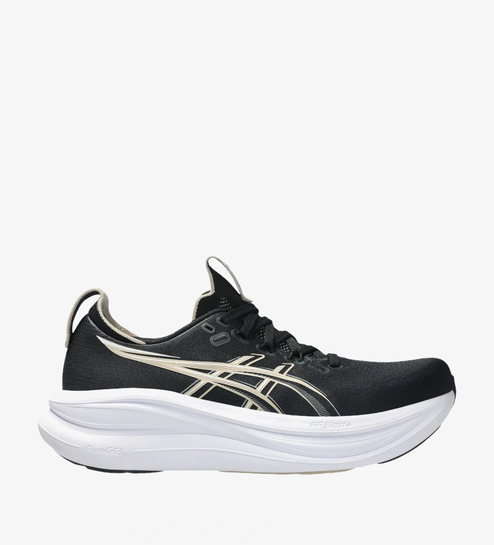 Asics Gel Nimbus 28 Kadın Siyah Yol Koşusu Ayakkabısı