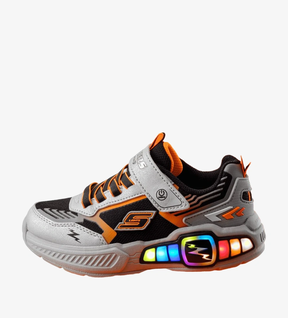 Skechers Lıght Storm 3 Erkek Çocuk Gri Günlük Ayakkabı