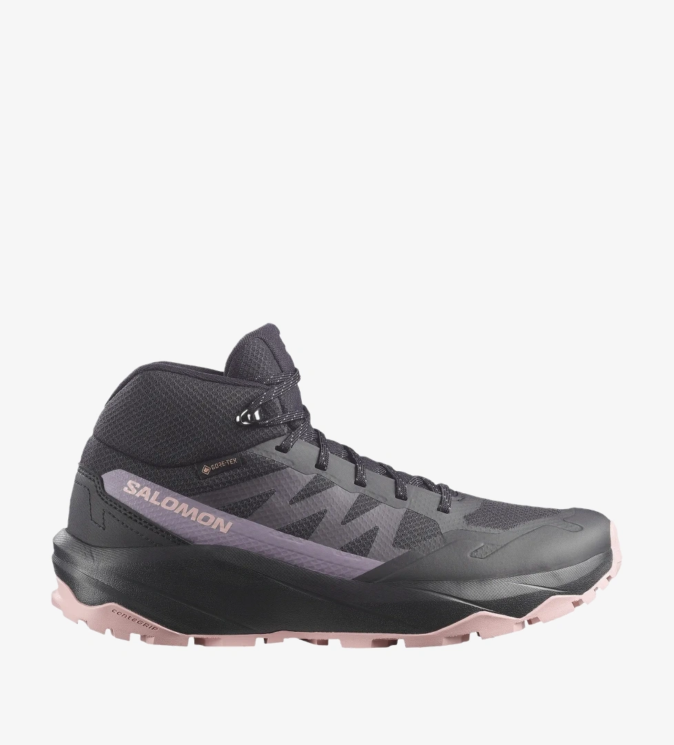 Salomon Outscape Mid Gore-Tex Kadın Siyah Bot