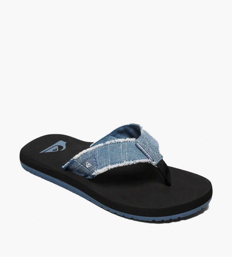 Quiksilver Monkey Abyss Youth Erkek Çocuk Siyah Terlik