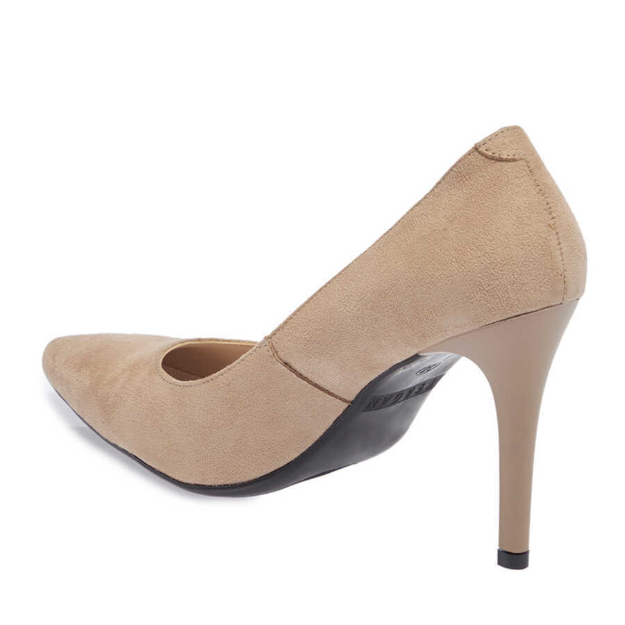 Tergan Bej Tergan Vegan Stiletto Kadın K23S1AY66968-R72