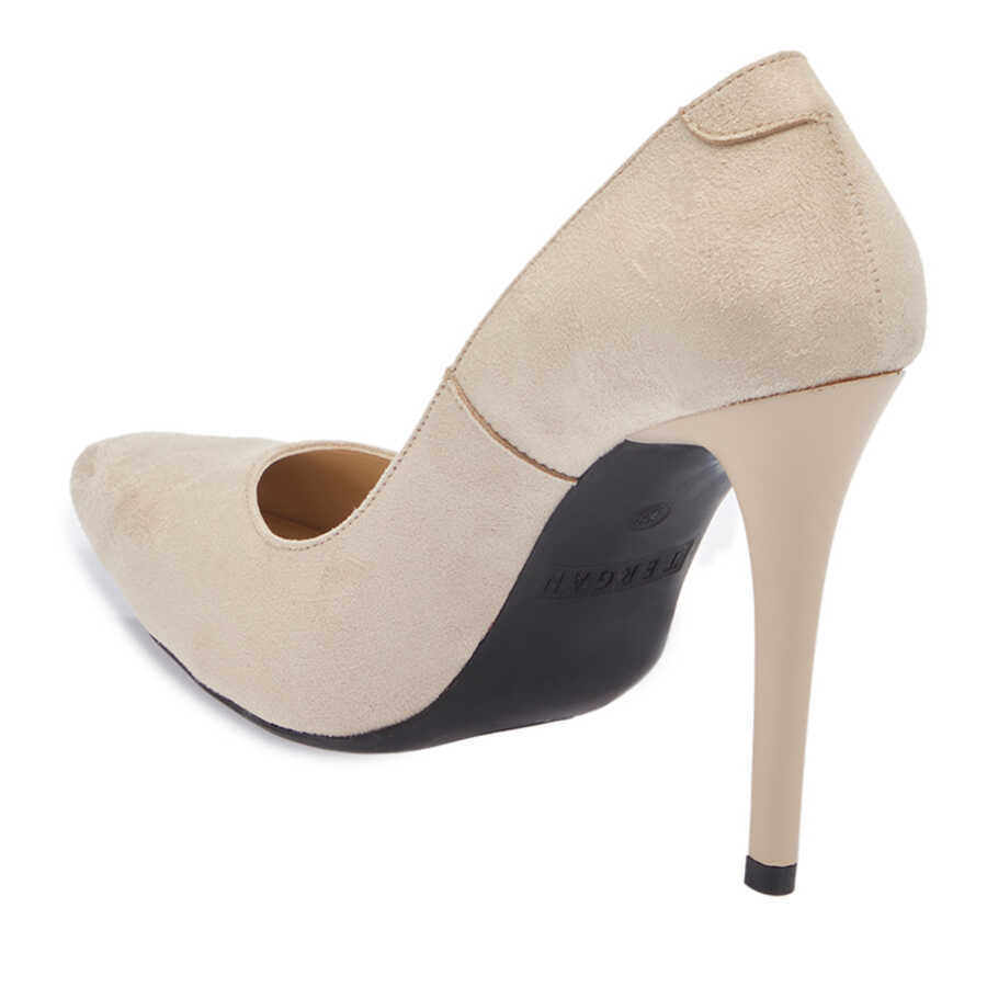 Tergan Bej Tergan Vegan Stiletto Kadın K24I1AY67462-R73