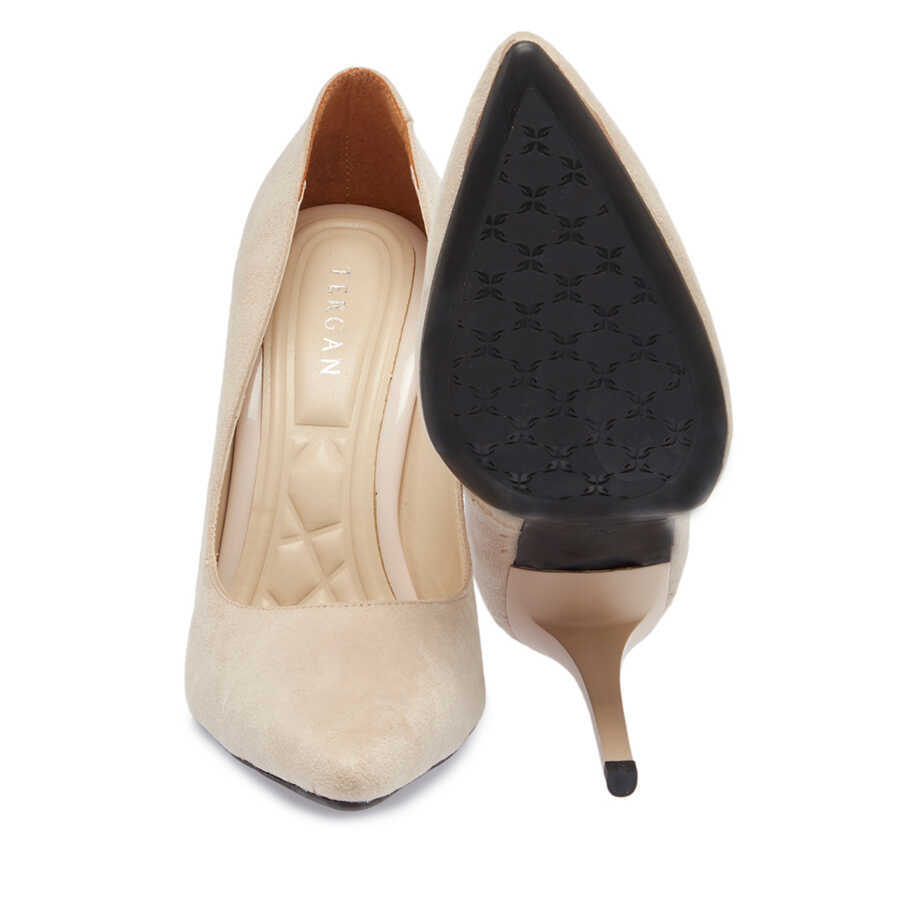 Tergan Bej Tergan Vegan Stiletto Kadın K24I1AY67462-R73