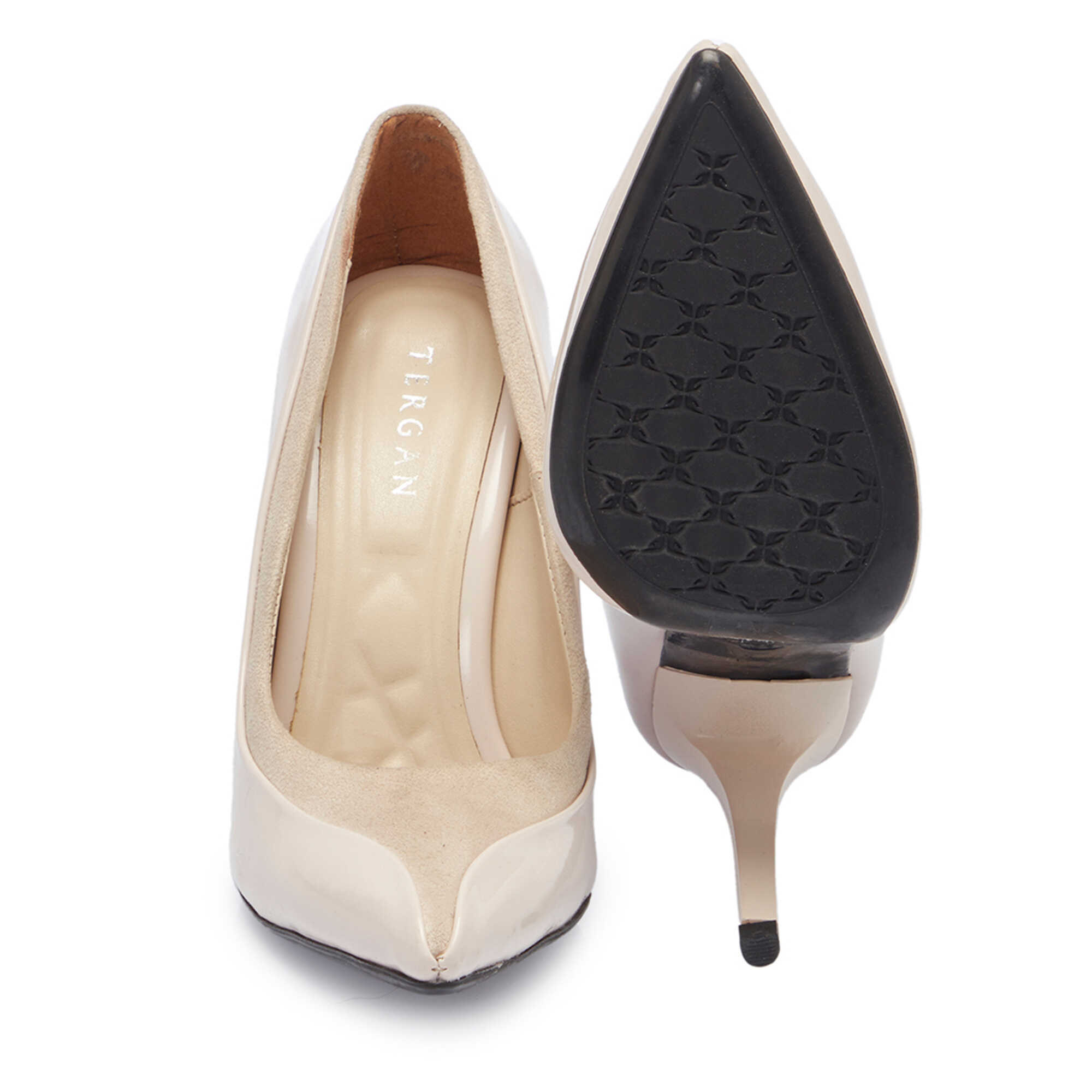 Tergan Bej Tergan Vegan Stiletto Kadın K24I1AY67470-R72