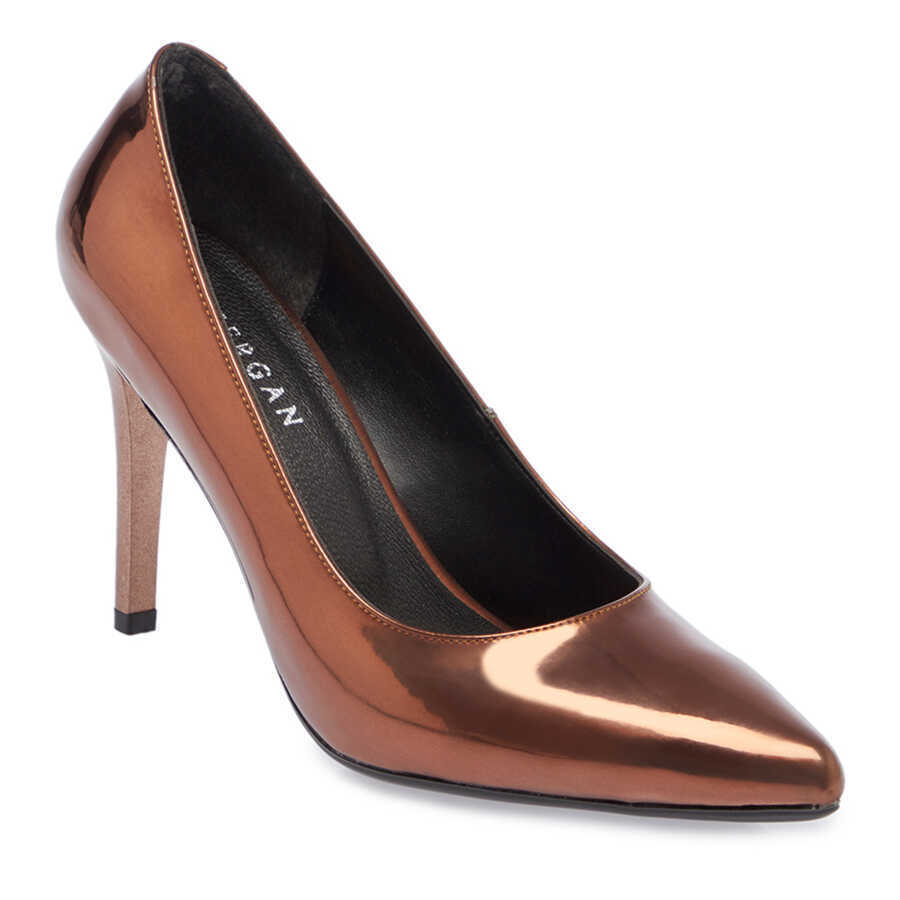 Tergan Bronz Tergan Vegan Stiletto Kadın K24I1AY67394-L9Q