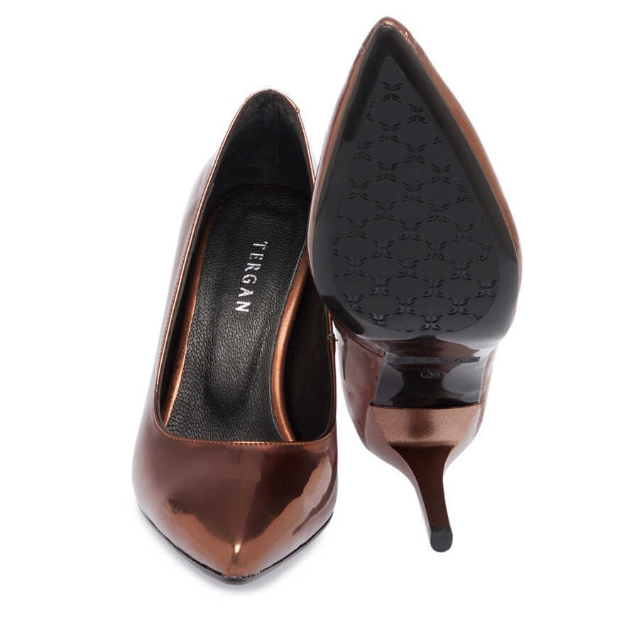 Tergan Bronz Tergan Vegan Stiletto Kadın K24I1AY67394-L9Q