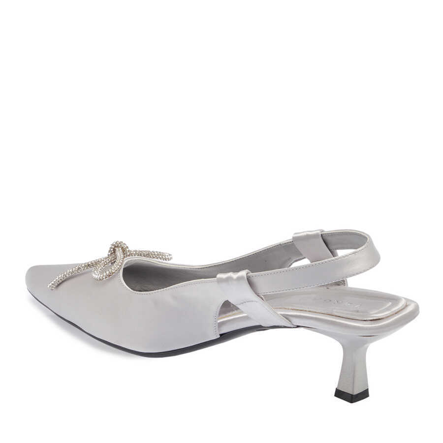 Tergan Gri Tergan Tekstil Stiletto Kadın K24I1AY67330-A14