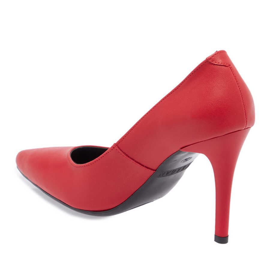 Tergan Kırmızı Tergan Vegan Stiletto Kadın K24I1AY67394-Q4A