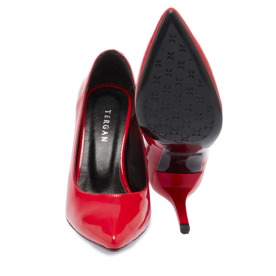 Tergan Kırmızı Tergan Vegan Stiletto Kadın K24I1AY67394-Q8R