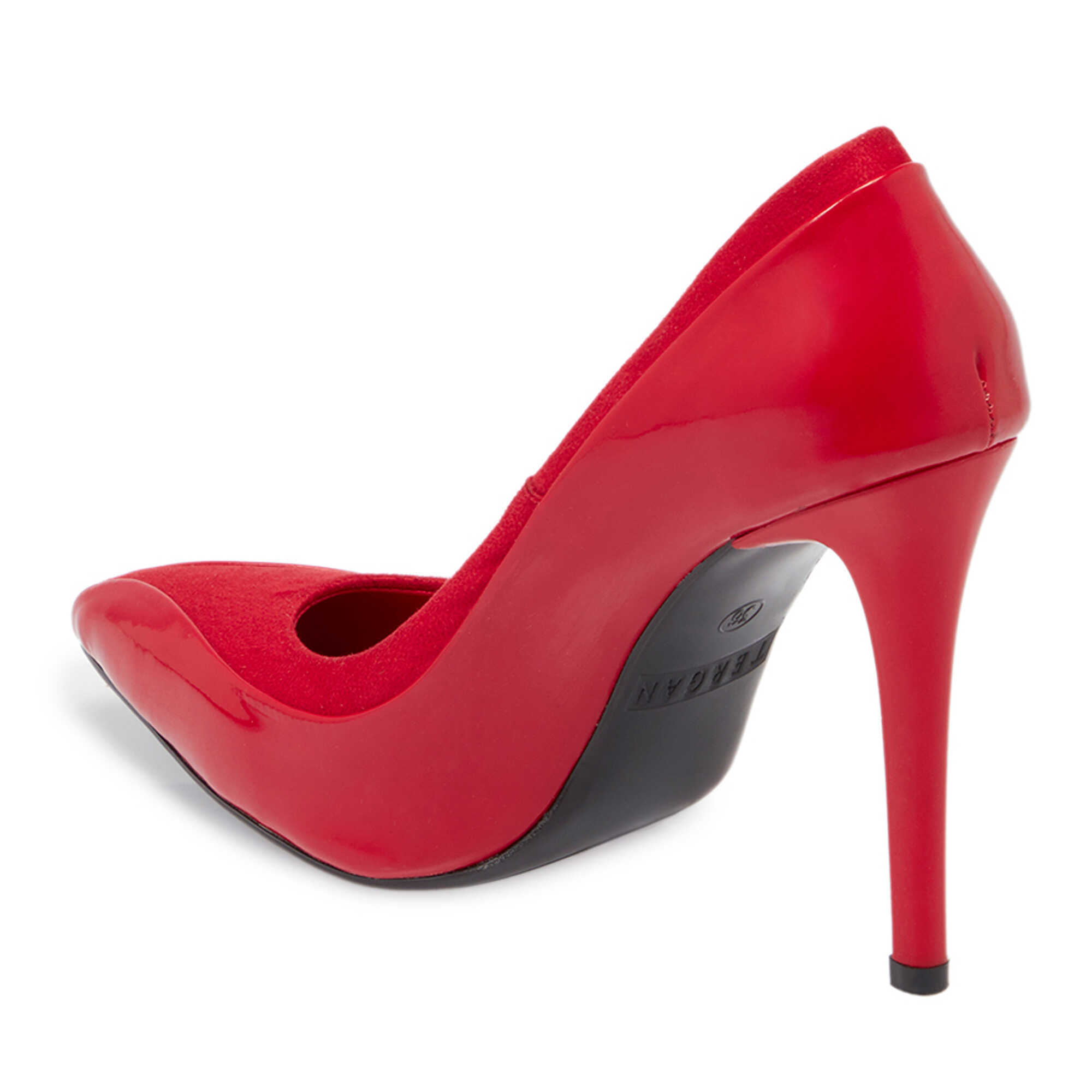 Tergan Kırmızı Tergan Vegan Stiletto Kadın K24I1AY67470-Q8R